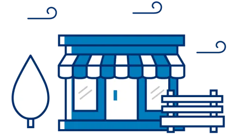 A storefront.